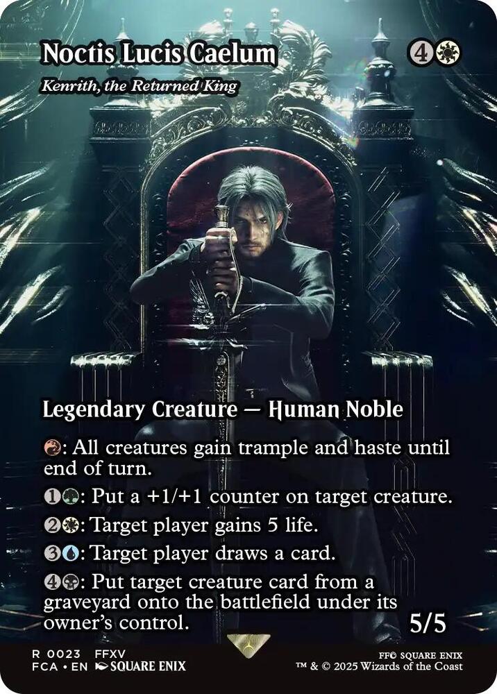 Noctis, Lucis Caelum - Kenrith, the Returned King 23/64 (FINAL FANTASY: Through the Ages)  - Showcase | Good Games North