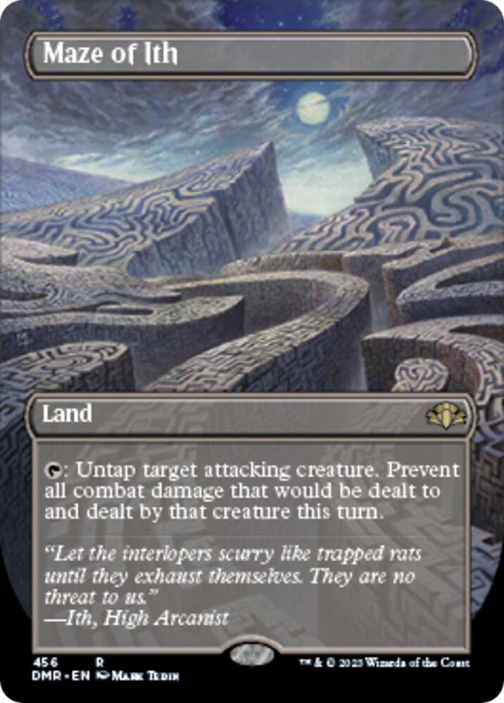 Maze of Ith 456 (Dominaria Remastered)  - Borderless | Good Games North