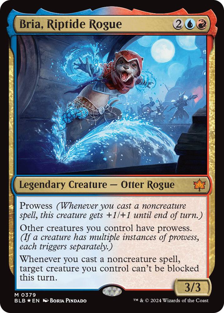 Bria, Riptide Rogue 379 (Bloomburrow)  - Foil | Good Games North