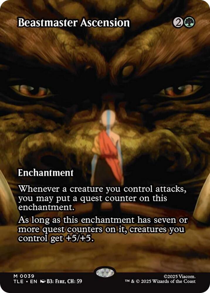 Beastmaster Ascension Borderless (Avatar: The Last Airbender: Eternal-Legal)  - undefined | Good Games North