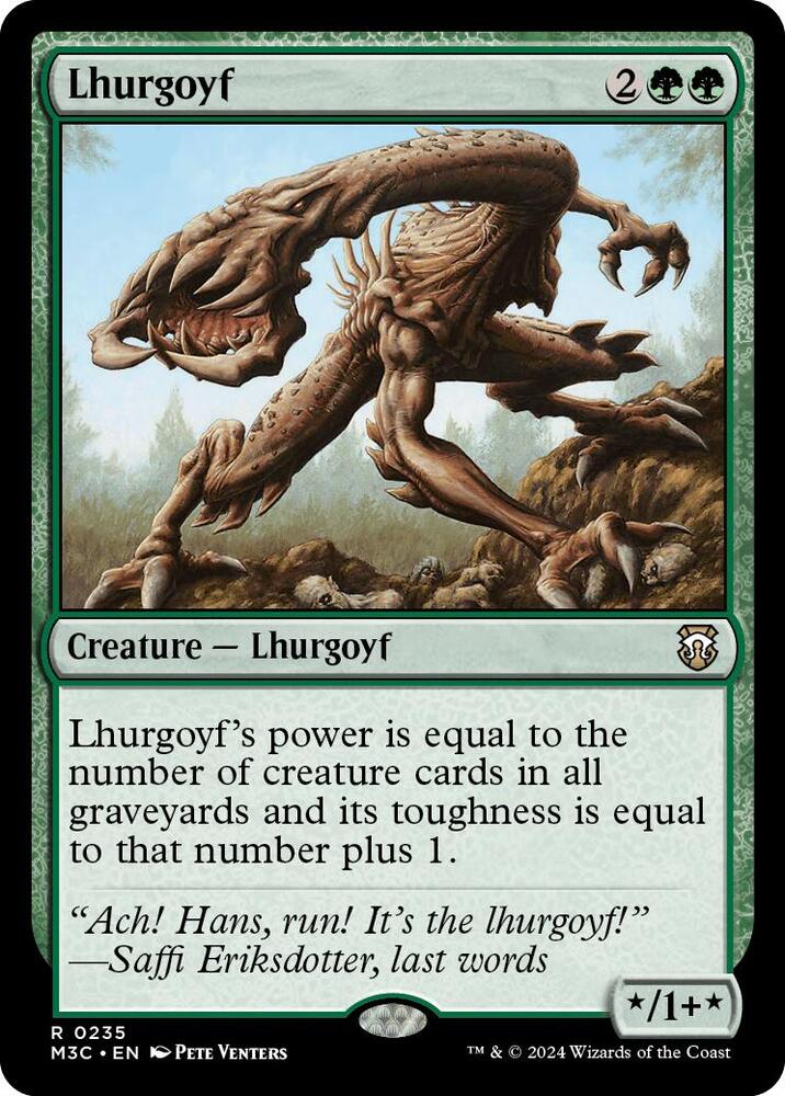 Lhurgoyf 235/411 (Commander: Modern Horizons 3)  | Good Games North