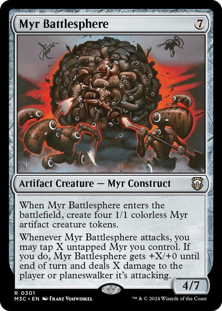 Myr Battlesphere 301/411 (Commander: Modern Horizons 3)  | Good Games North