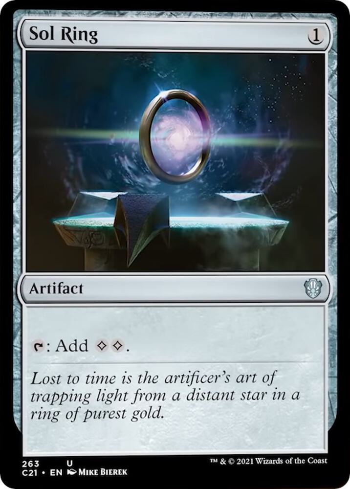Sol Ring 263/81 (Commander 2021)  | Good Games North