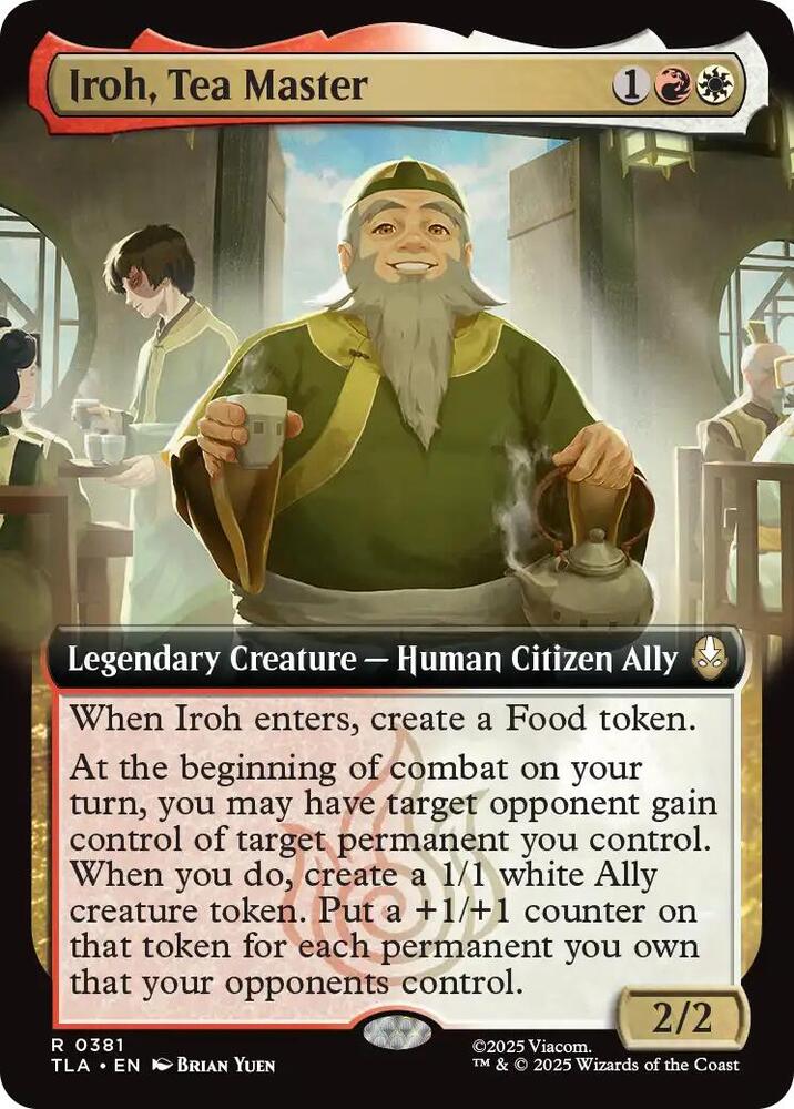 Iroh Tea Master Extended Art (Avatar: The Last Airbender)  | Good Games North