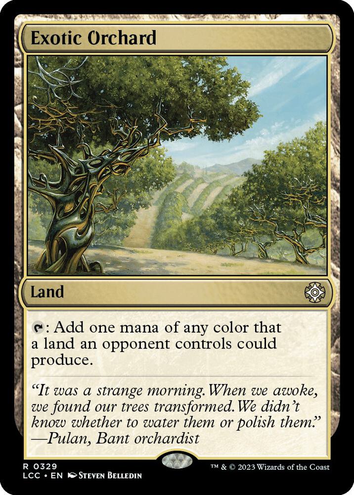 Exotic Orchard 329/370 (Commander: The Lost Caverns of Ixalan)  | Good Games North