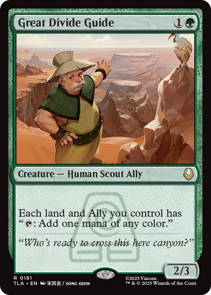Great Divide Guide 181/286 (Avatar: The Last Airbender)  - Foil | Good Games North