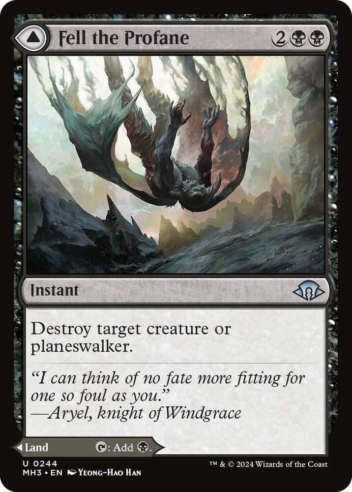 Fell the Profane 244 (Modern Horizons 3)  | Good Games North