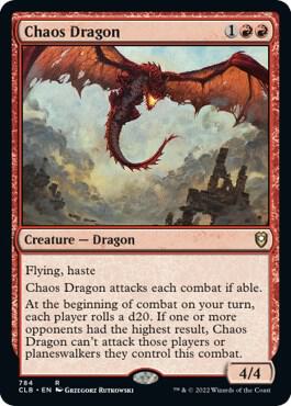 Chaos Dragon 784 (Commander Legends: Battle for Baldur's Gate)  | Good Games North