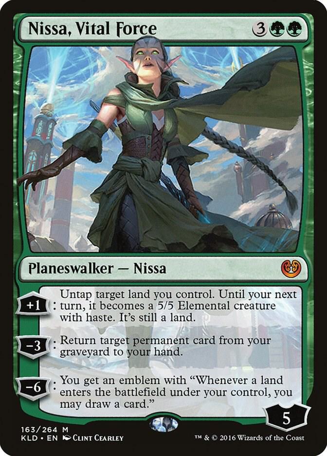 Nissa, Vital Force 163/264 (Kaladesh)  | Good Games North
