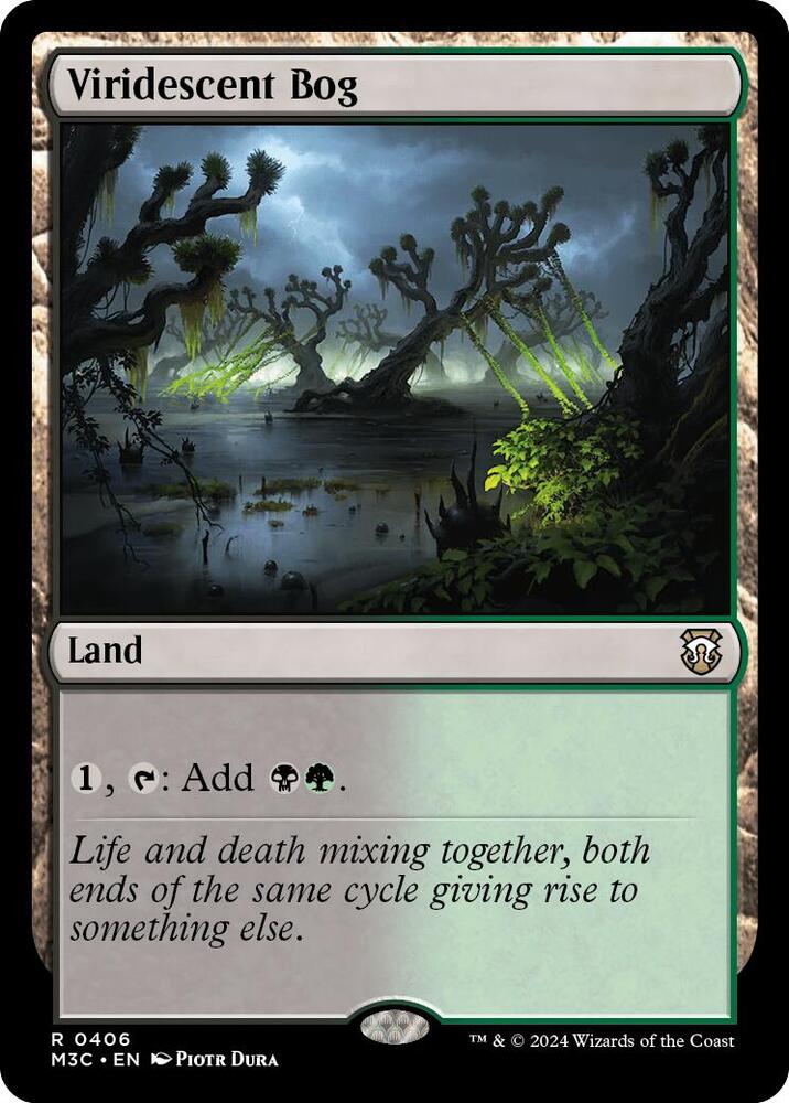 Viridescent Bog 406 (Commander: Modern Horizons 3)  | Good Games North