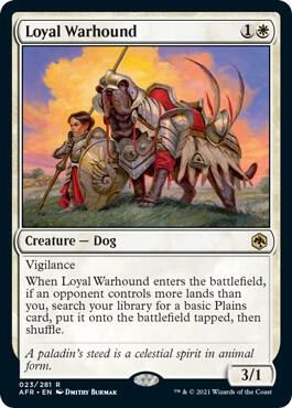 Loyal Warhound 23/281 (Adventures in the Forgotten Realms)  | Good Games North