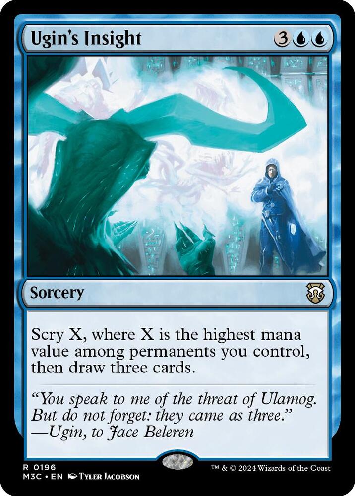 Ugin's Insight 196/411 (Commander: Modern Horizons 3)  | Good Games North