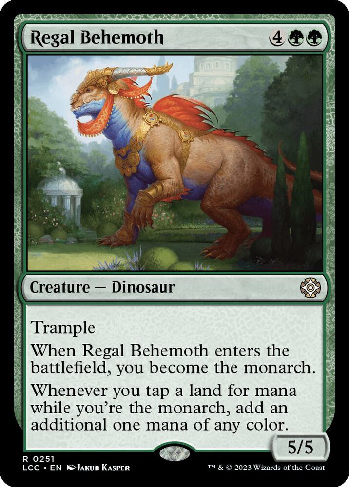 Regal Behemoth 251/370 (Commander: The Lost Caverns of Ixalan)  | Good Games North