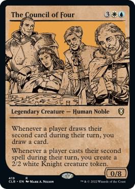 The Council of Four Showcase 419 (Commander Legends: Battle for Baldur's Gate)  | Good Games North