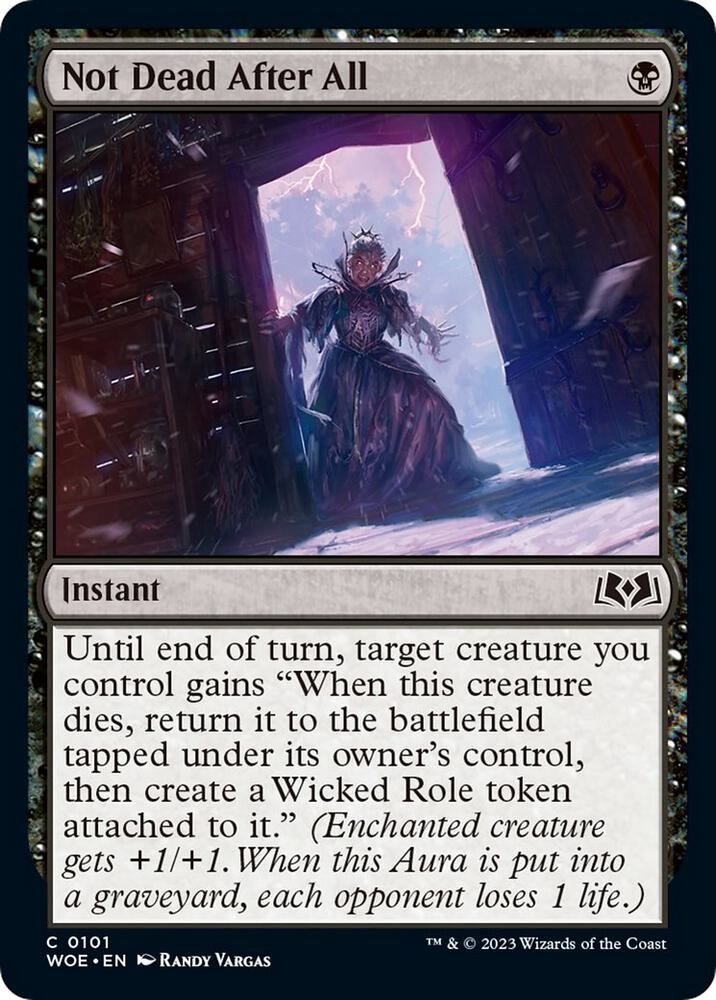 Not Dead After All 101 (Wilds of Eldraine)  - Foil | Good Games North