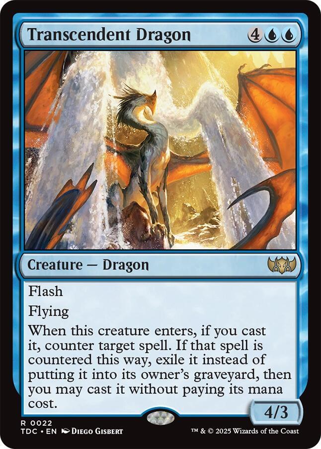 Transcendent Dragon 22 (Commander: Tarkir: Dragonstorm)  | Good Games North