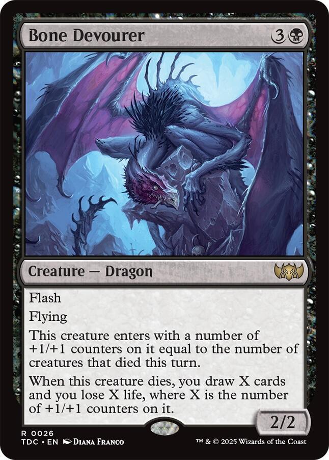 Bone Devourer 26 (Commander: Tarkir: Dragonstorm)  | Good Games North