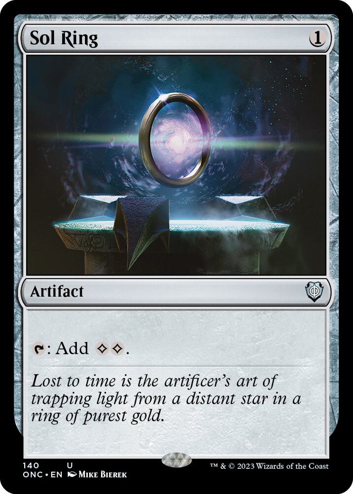 Sol Ring 140/28 (Commander: Phyrexia: All Will Be One)  | Good Games North