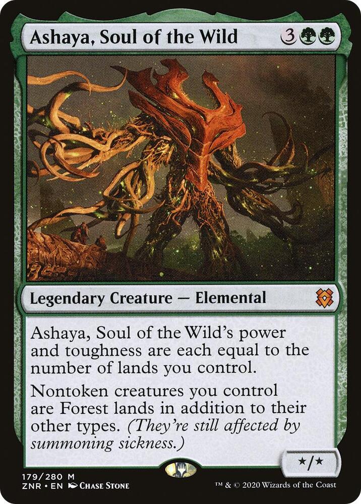 Ashaya, Soul of the Wild 179/280 (Zendikar Rising)  | Good Games North