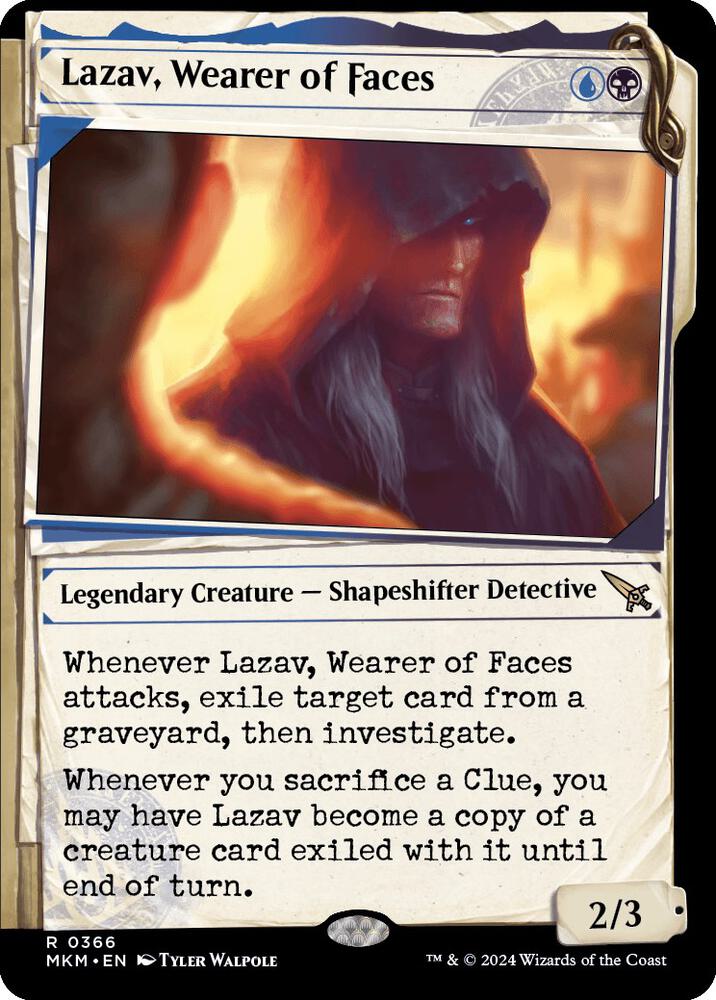 Lazav, Wearer of Faces 366/286 (Murders at Karlov Manor)  - Showcase | Good Games North