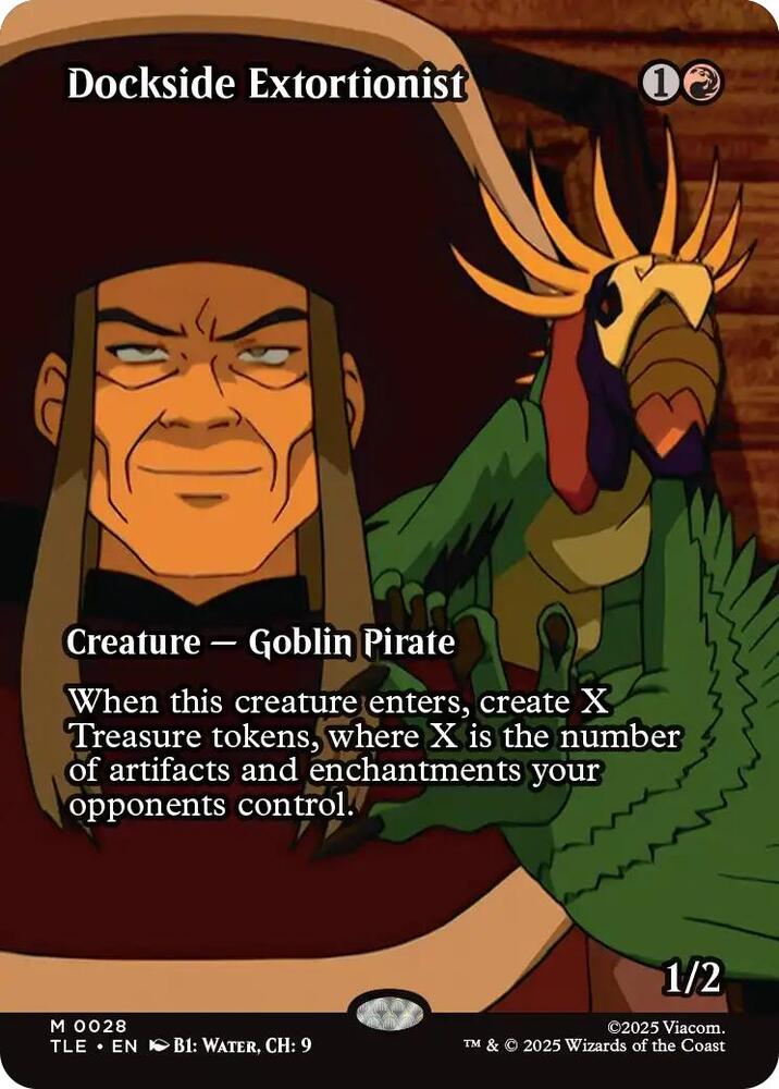 Dockside Extortionist Borderless 28 (Avatar: The Last Airbender: Eternal-Legal)  | Good Games North