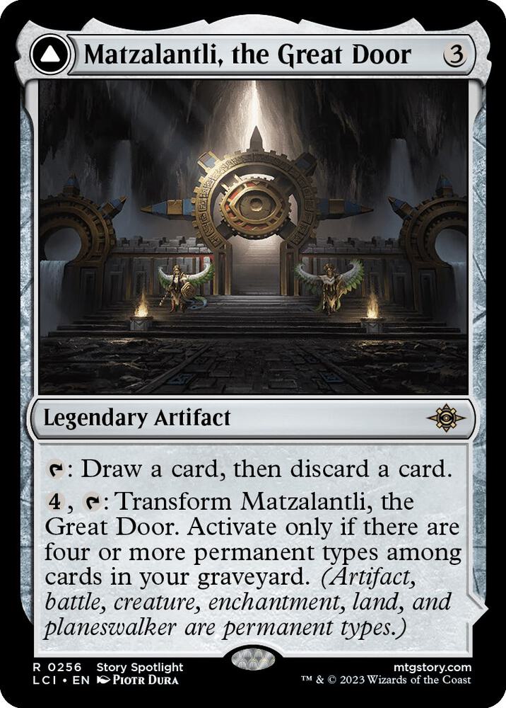 Matzalantli, the Great Door // The Core 256/291 (The Lost Caverns of Ixalan)  - Foil | Good Games North