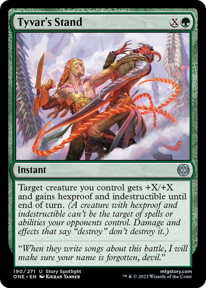 Tyvars Stand 190 (Phyrexia: All Will Be One)  - Foil | Good Games North