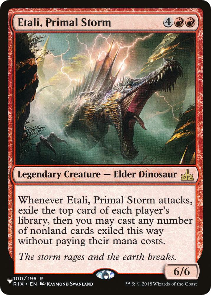 Etali Primal Storm RIX-100/5075 (The List Reprints)  | Good Games North