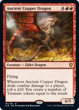 Ancient Copper Dragon 161 (Commander Legends: Battle for Baldur's Gate)  | Good Games North