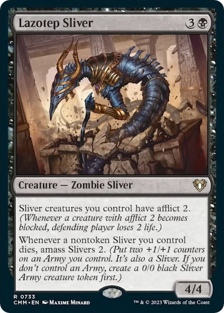 Lazotep Sliver 733/451 (Commander Masters)  | Good Games North