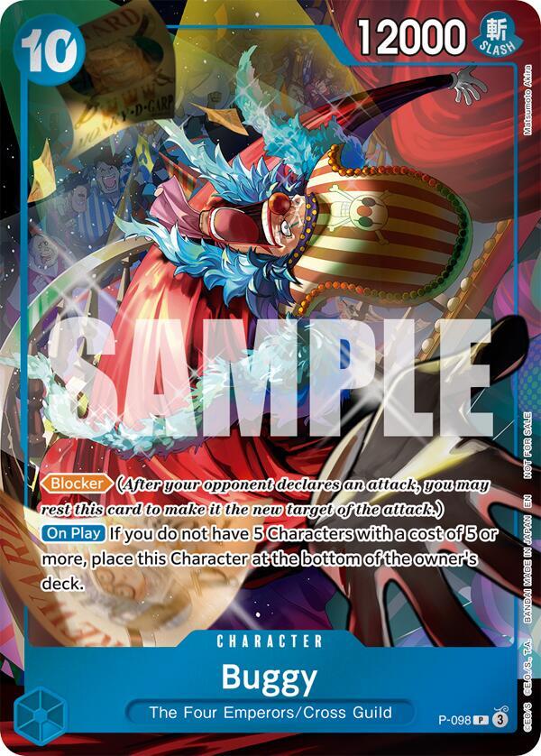 Buggy (Event Pack Vol.8) P-098 (One Piece Promotion Cards)  - Foil | Good Games North
