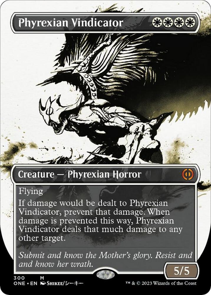 Phyrexian Vindicator 300 (Phyrexia: All Will Be One)  - Borderless | Good Games North