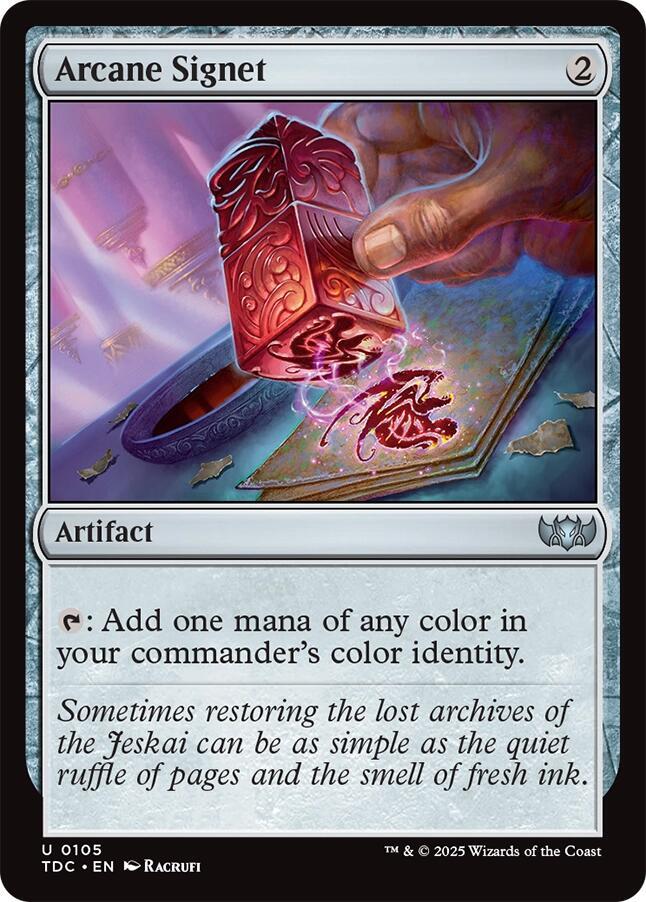 Arcane Signet 105/413 (Commander: Tarkir: Dragonstorm)  | Good Games North