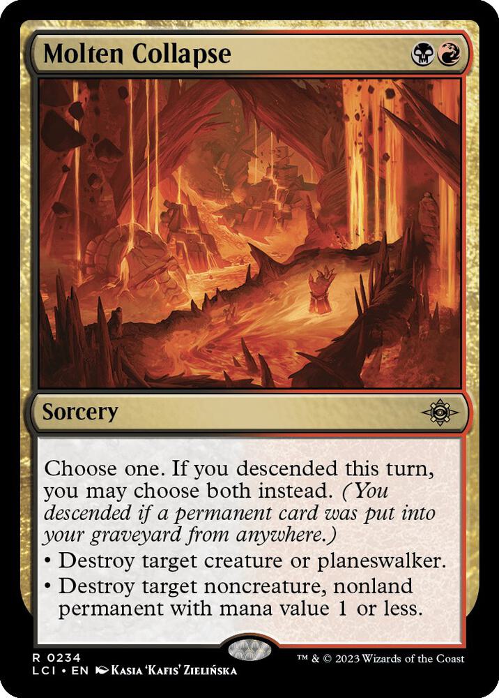 Molten Collapse 234/291 (The Lost Caverns of Ixalan)  | Good Games North