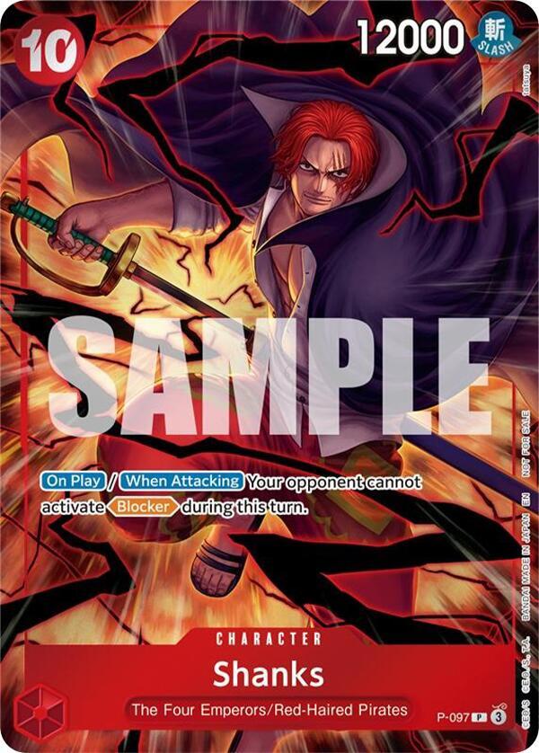 Shanks (Event Pack Vol.8) P-097 (One Piece Promotion Cards)  - Foil | Good Games North