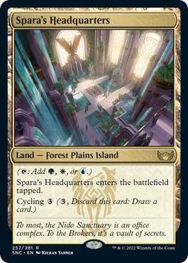 Sparas Headquarters 257/281 (Streets of New Capenna)  - Foil | Good Games North