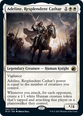 Adeline Resplendent Cathar 1/277 (Innistrad: Midnight Hunt)  | Good Games North