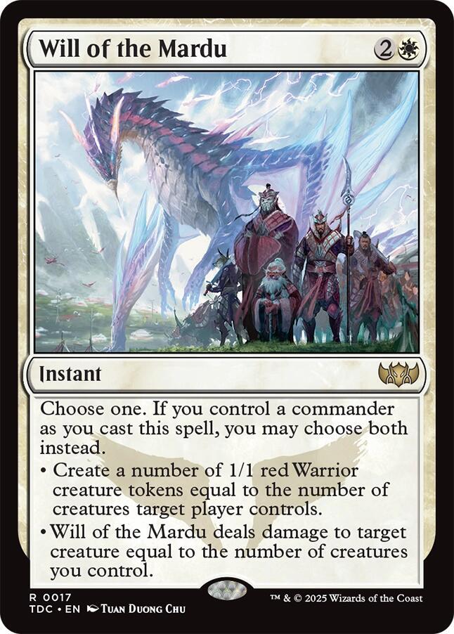 Will of the Mardu 17 (Commander: Tarkir: Dragonstorm)  | Good Games North