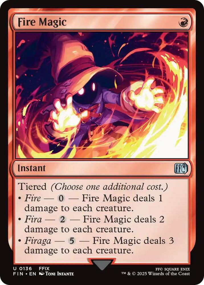 Fire Magic 136/309 (FINAL FANTASY)  | Good Games North