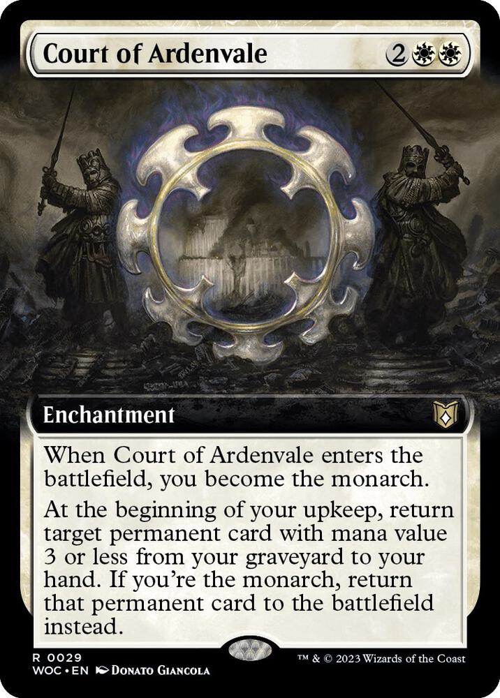 Court of Ardenvale 29/173 (Commander: Wilds of Eldraine)  - Extended Art | Good Games North