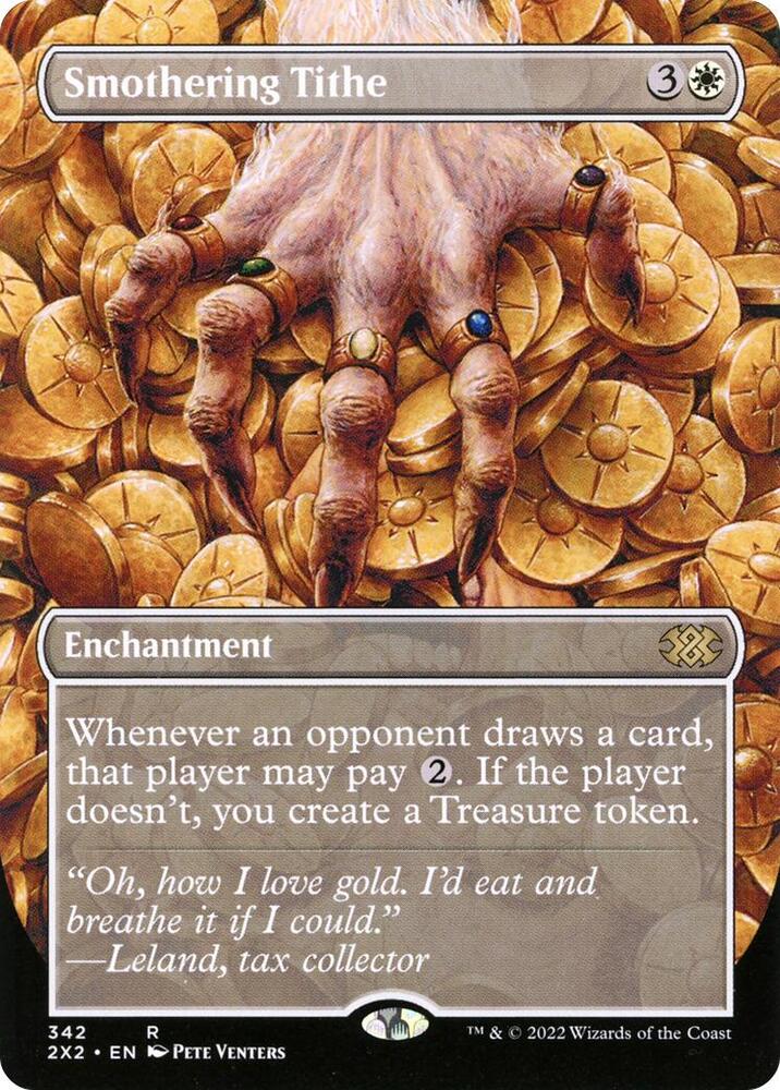 Smothering Tithe Borderless 342/331 (Double Masters 2022)  - Foil | Good Games North