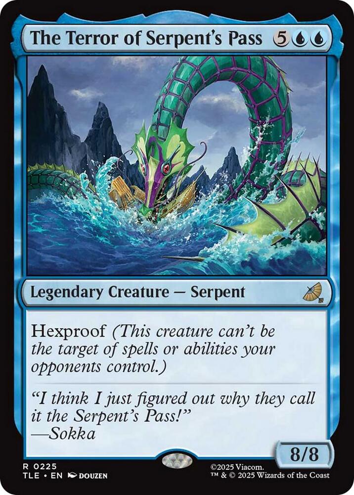The Terror of Serpent's Pass 225/317 (Avatar: The Last Airbender: Eternal-Legal)  - Foil | Good Games North