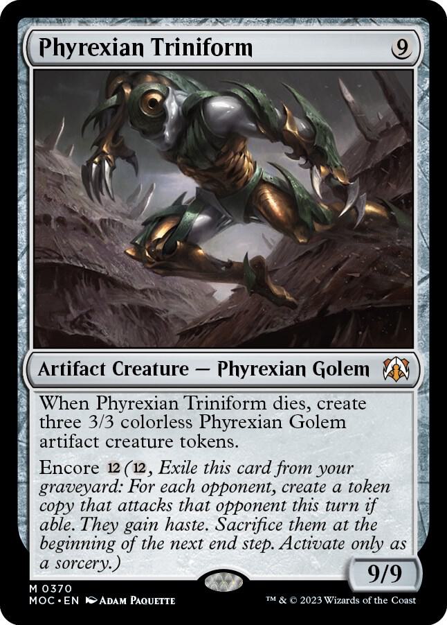 Phyrexian Triniform 370/444 (Commander: March of the Machine)  | Good Games North