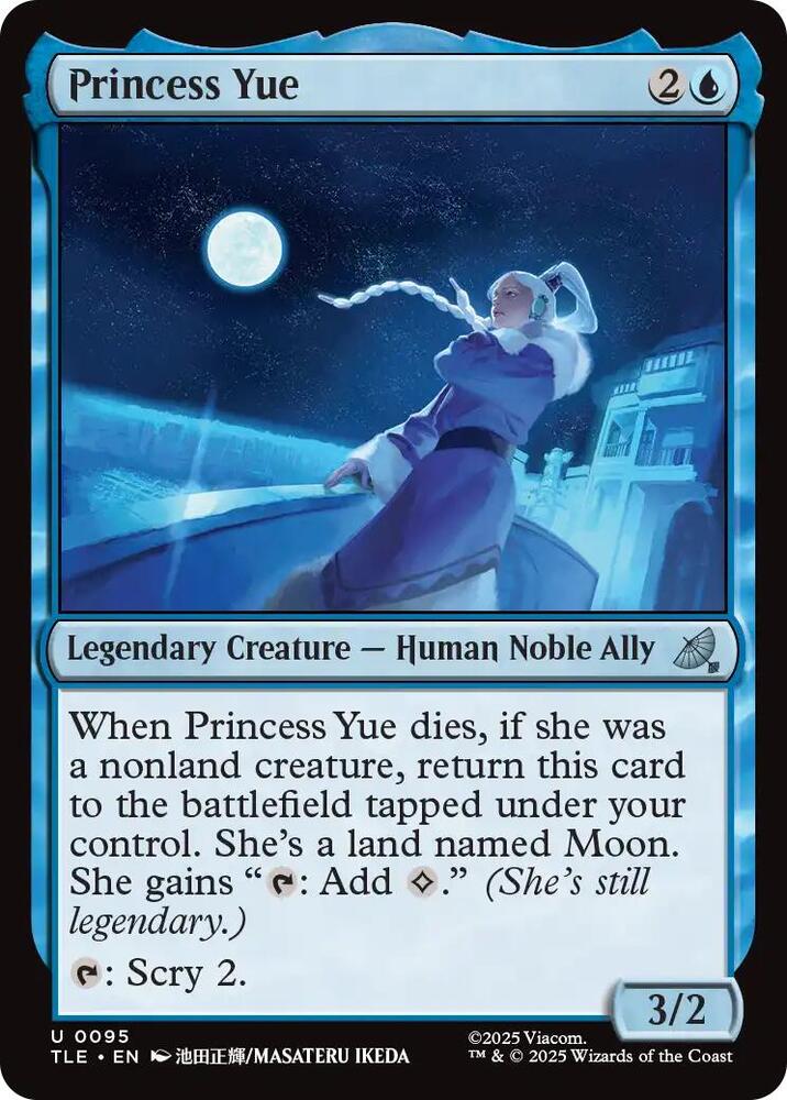 Princess Yue 95/317 (Avatar: The Last Airbender: Eternal-Legal)  - Foil | Good Games North
