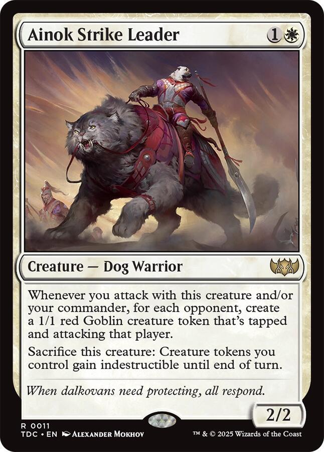 Ainok Strike Leader 11 (Commander: Tarkir: Dragonstorm)  | Good Games North
