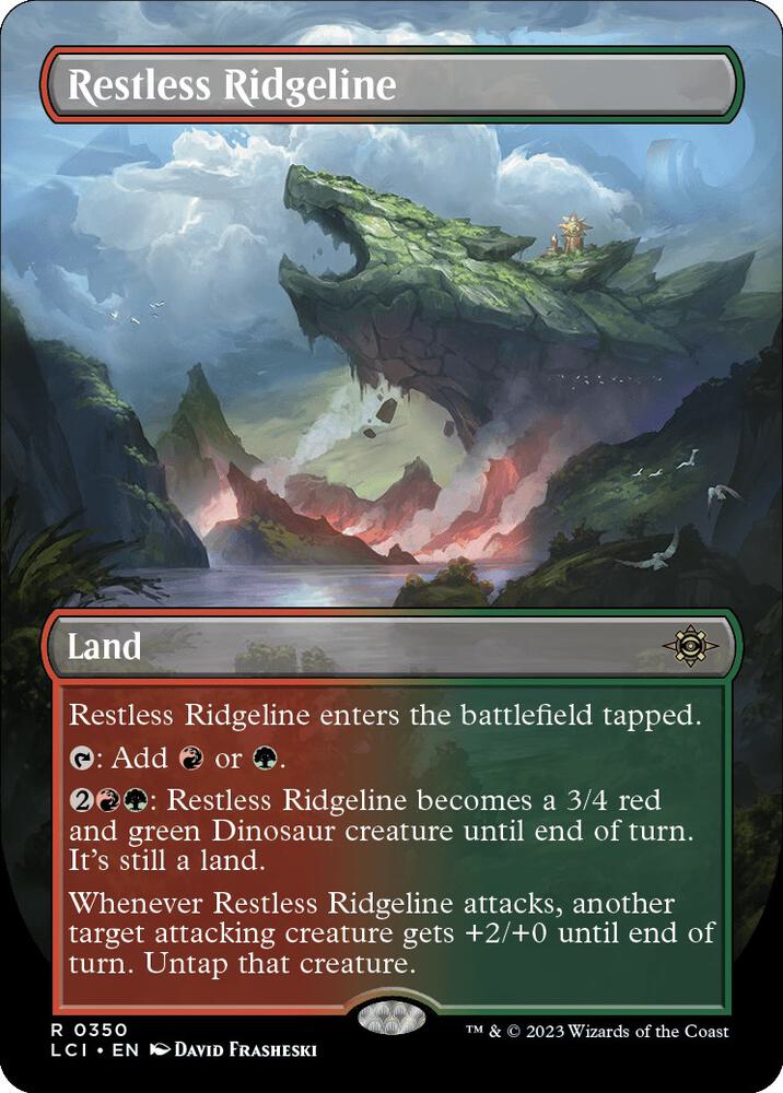 Restless Ridgeline 350/291 (The Lost Caverns of Ixalan)  - Borderless | Good Games North