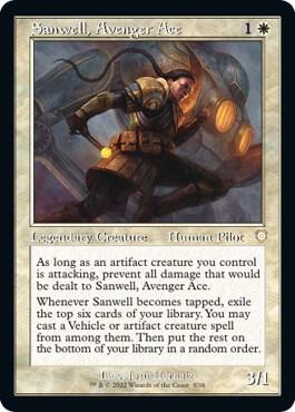 Sanwell Avenger Ace Retro Frame 5/40 (Commander: The Brothers' War)  | Good Games North