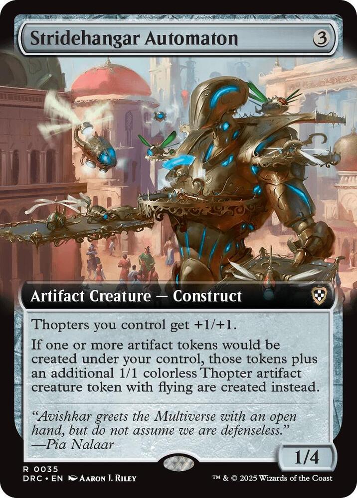Stridehangar Automaton 35 (Commander: Aetherdrift)  - Extended Art | Good Games North