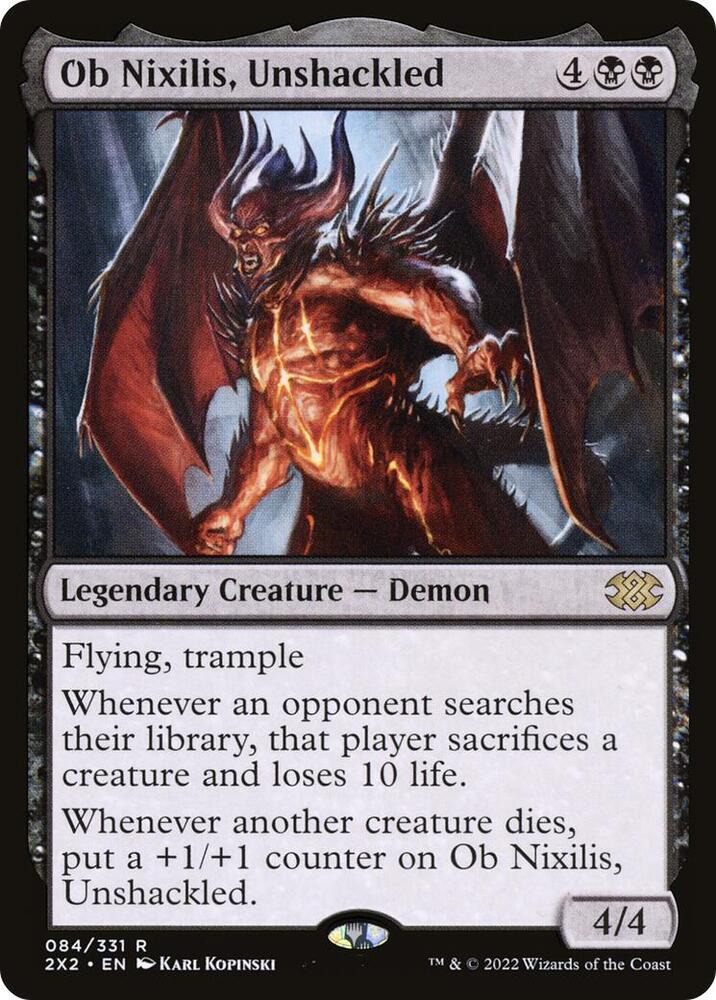 Ob Nixilis Unshackled 84 (Double Masters 2022)  - Foil | Good Games North