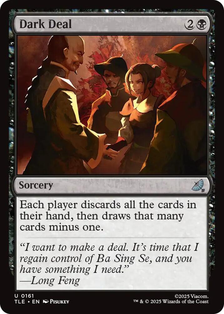 Dark Deal 161/317 (Avatar: The Last Airbender: Eternal-Legal)  - Foil | Good Games North